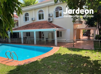 05 Bedrooms large house villa in compound with big garden & pool for rent-An Khanh-Ho Chi Minh