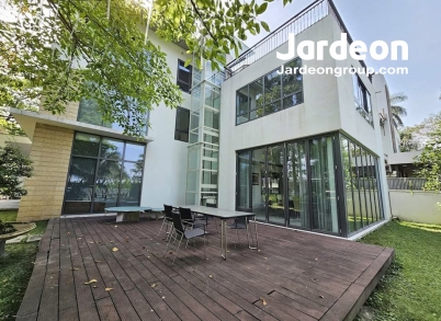 04 Bedrooms modern luxury house villa in compound with big garden & pool for rent-An Khanh-Ho Chi Minh